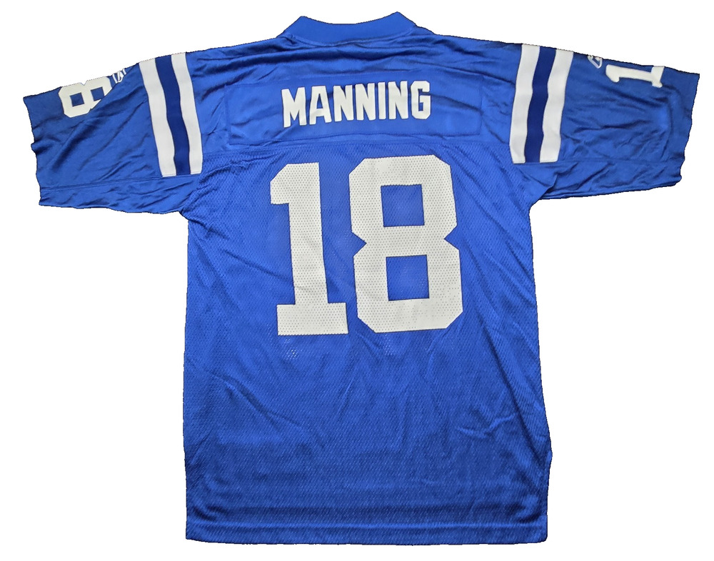 Peyton Manning- #18 - Reebok On Field - Indianapolis Colts Jersey -Men Size M